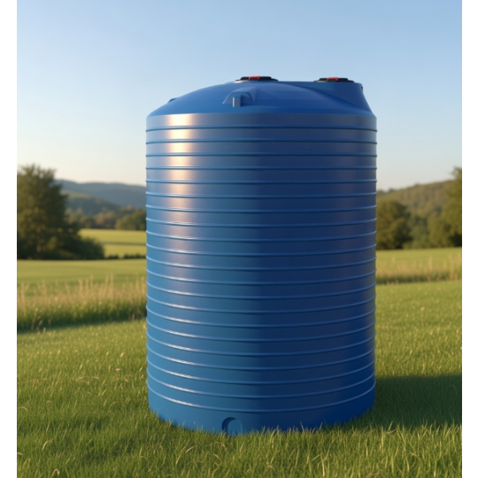 Zbiornik pinowy spożywczy dwuwarstwowy 10 000 l, wysoki ZW10000W - zdjęcie 2