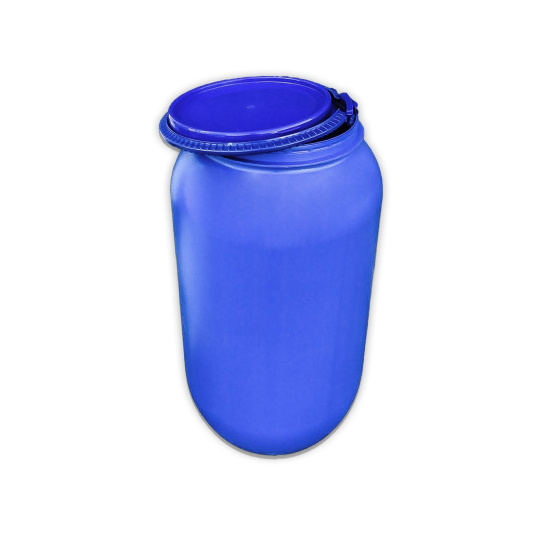 Beczka plastikowa spożywcza, z deklem 210 l, BP210D - zdjęcie 2