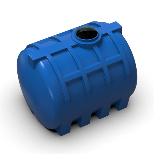 Zbiornik poziomy spożywczy 3000 l, ZP3000S - zdjęcie 3