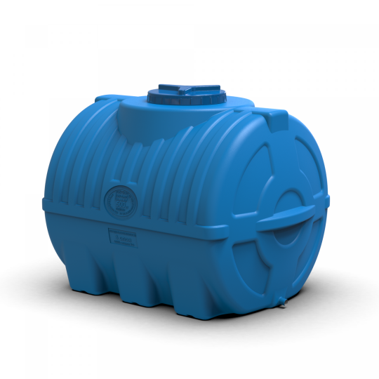 Zbiornik poziomy spożywczy trójwarstwowy 500 l, ZP500TW - zdjęcie 1