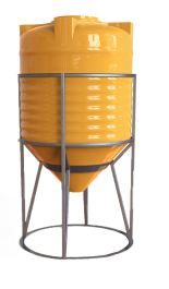 Zbiornik spożywczy stożkowy 14 000 l, ZS14000 - zdjęcie