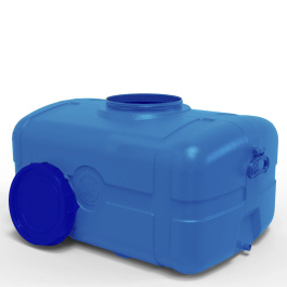 Zbiornik prostokątny spożywczy 125 l. ZK125K - zdjęcie